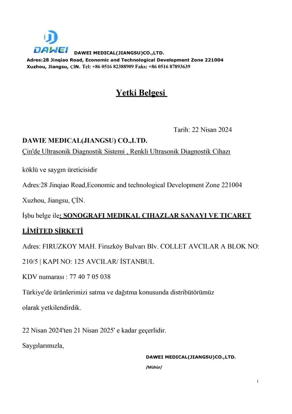 Yetki Belgesi